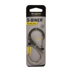 S-Biner SlideLock #4 (Stainless Steel) -Outdoor Products Sale go 000912 z