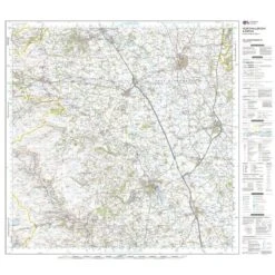 Landranger 99 Northallerton & Ripon, Pateley Bridge & Leyburn Map With Digital Version -Outdoor Products Sale go 031517 c