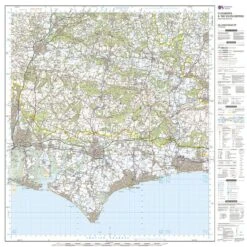Landranger Active 197 Chichester & The South Downs Map With Digital Version 5 Landranger Active 197 Chichester & The South Downs Map With Digital Version -Outdoor Products Sale go 031795 c