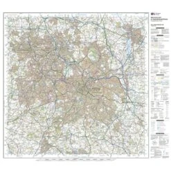 Landranger Active 139 Birmingham & Wolverhampton Map With Digital Version -Outdoor Products Sale go 032178 c
