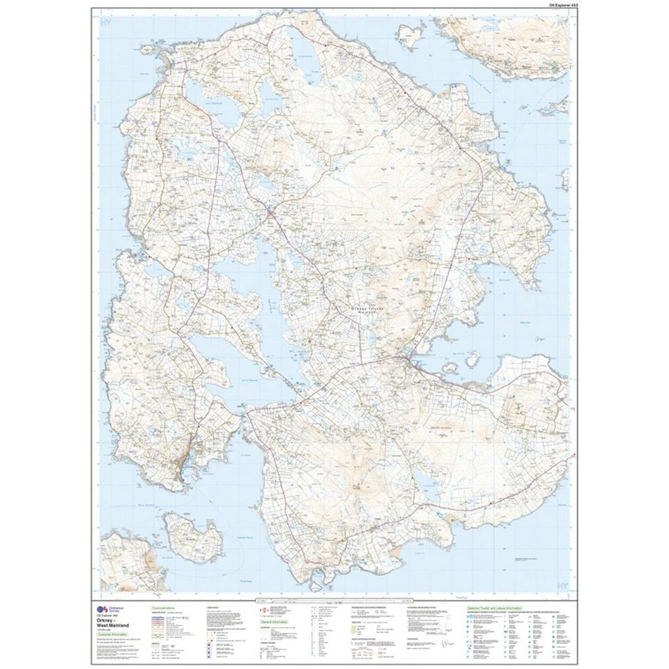 Explorer 463 Orkney – West Mainland Map With Digital Version 3 Explorer 463 Orkney – West Mainland Map With Digital Version - Image 3