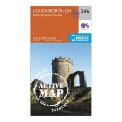 Explorer Active 246 Loughborough Melton Mowbray Syston Map With Digital Version