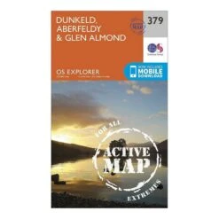 Explorer Active 379 Dunkfeld, Aberfeldy & Glen Almond Map With Digital Version -Outdoor Products Sale go 075808 z