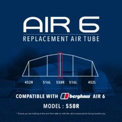 Air 6 Replacement Air Tube (Middle - 558R) -Outdoor Products Sale go 190075 z