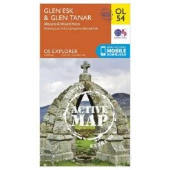 Explorer Active OL54 Glen Esk & Glen Tanar Map With Digital Version -Outdoor Products Sale go 194586 z