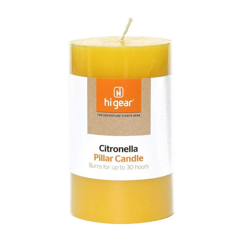 Citronella Pillar Candle 3 Citronella Pillar Candle - Image 3