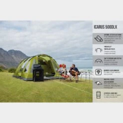 Vango Icarus 500 Deluxe Family Tent -Outdoor Products Sale go 350646 d