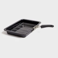 Quest Enamel Grill Pan With Handle