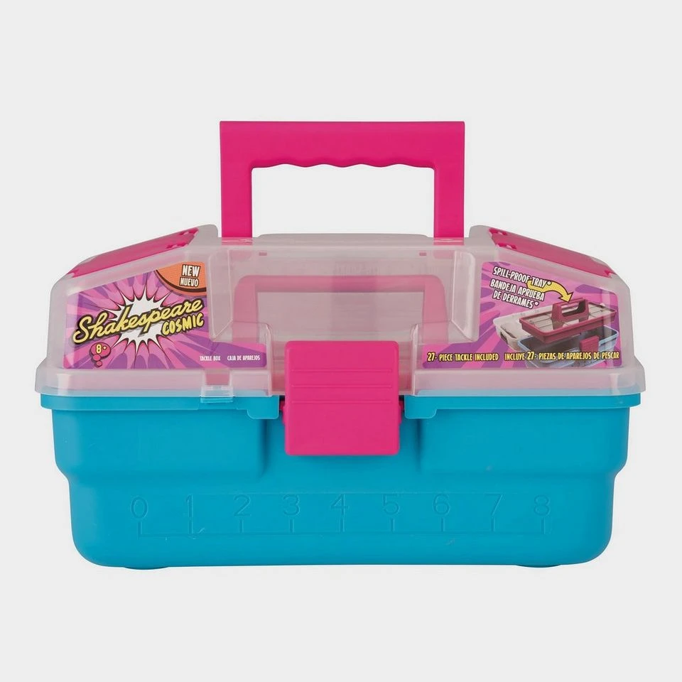 Shakespeare Cosmic Tackle Box Pink 1 Shakespeare Cosmic Tackle Box Pink