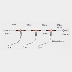 3 Hook 2Up 1Down (Size 1/0)