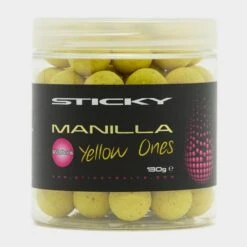 Sticky Baits Manilla Ylw Ones Wafters 16Mm 130G Pot