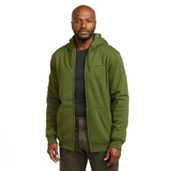 NVTS Sherpa Zip Hoody Green M -Outdoor Products Sale go 453119 z