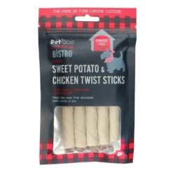 Doggie Bistro Sweet Potato Chicken Twist Sticks 5 Pack -Outdoor Products Sale go 479033 z