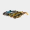 Craft Cannibal Paddle Tail Shad Clear Water Mix (12.5cm)